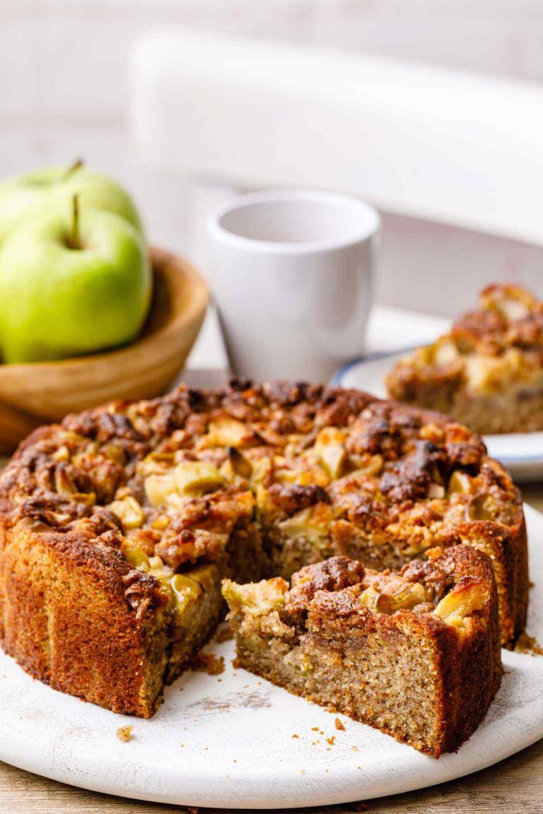 Scrumptious Low Carb Cinnamon Coffee Cake - Healthy Substitute