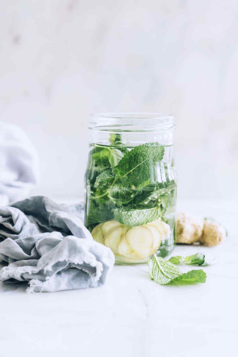 Peppermint Infused Water to Quickly Soothe an Upset Stomach Healthy
