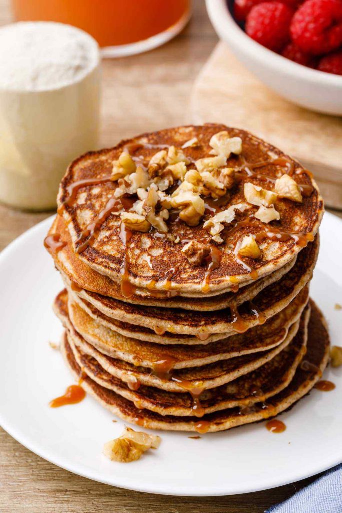 The Best Protein Powder Pancake Recipe (Try these!) Healthy Substitute