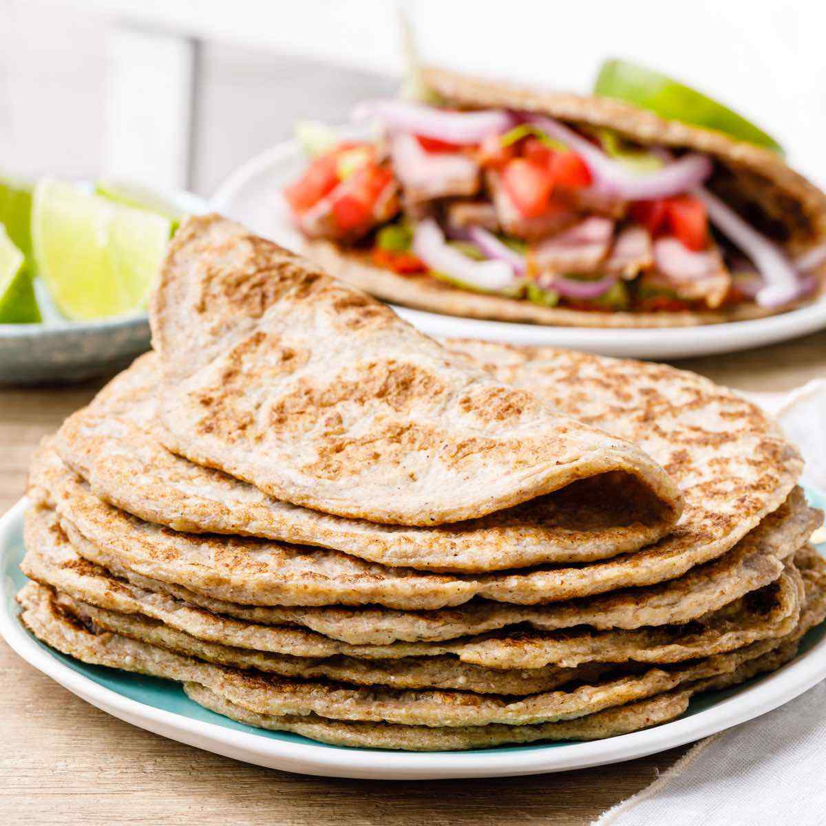 Chewy Low Carb Tortillas for the Tastiest Mexican Food Ever - Healthy