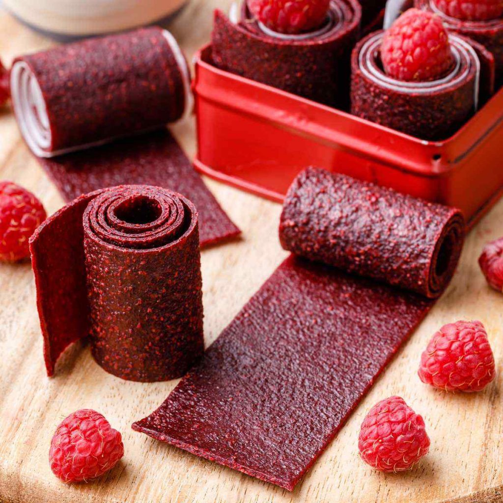 3Ingredient Raspberry Fruit Leather (Easy, VitaminRich Snack