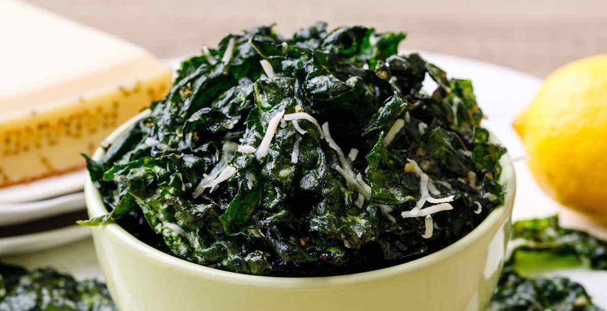 Lemon Parmesan Kale Chips (These are the Best Homemade Kale Chips