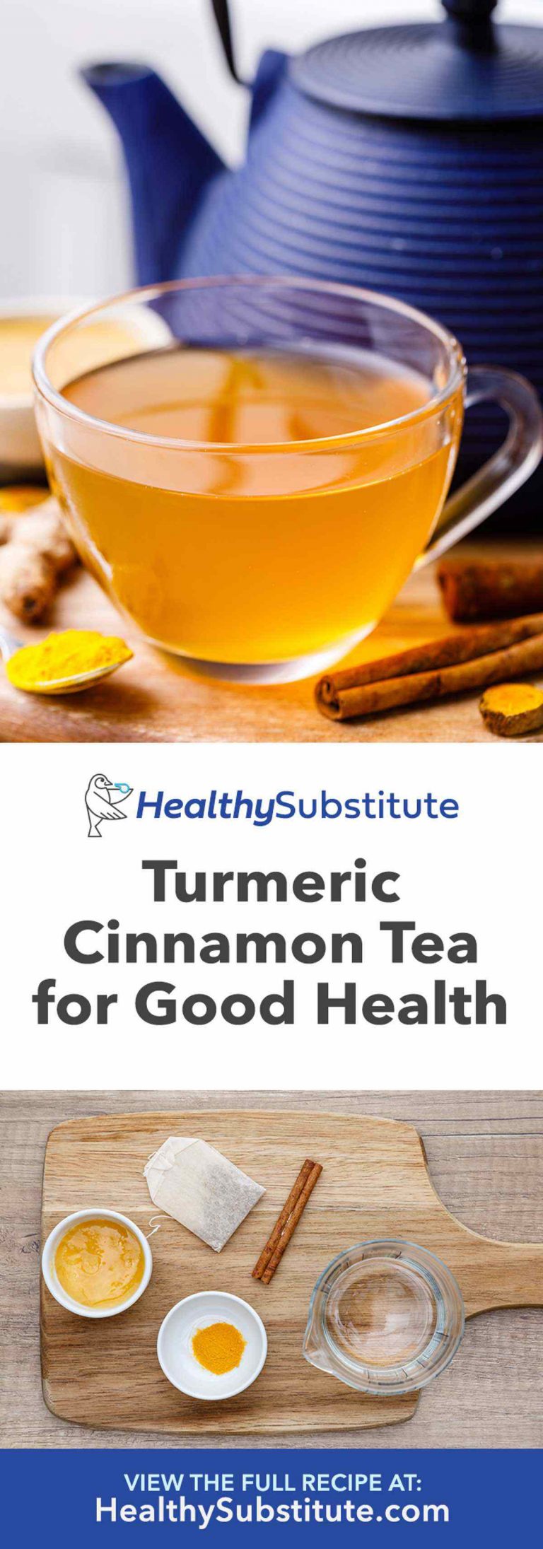 Easy 4Ingredient Turmeric Cinnamon Tea for Your Body and Mind