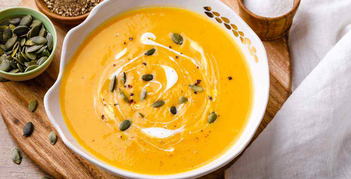 Superfood Bone Broth Butternut Squash Soup (YUM!) Healthy Substitute