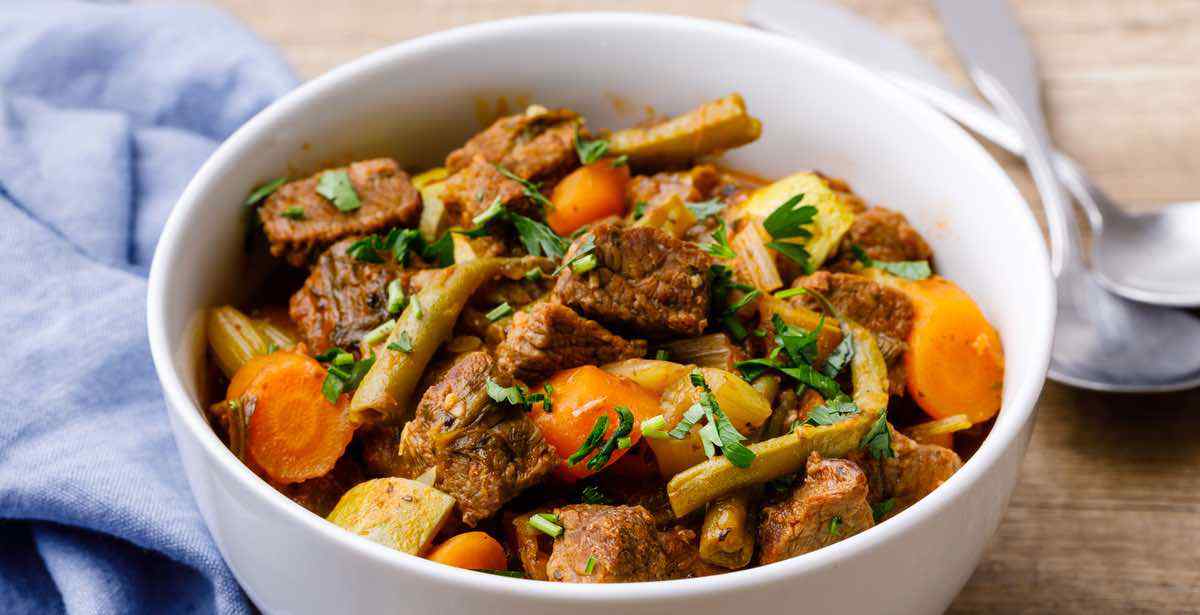 Nourishing Garden Vegetable Instant Pot Beef Stew (Low Carb) Healthy