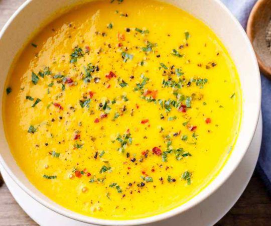 Turmeric Carrot Soup for Skin