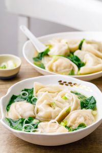 Life-changing Bone Broth Wonton Soup (Balanced Nutrition in a Bowl