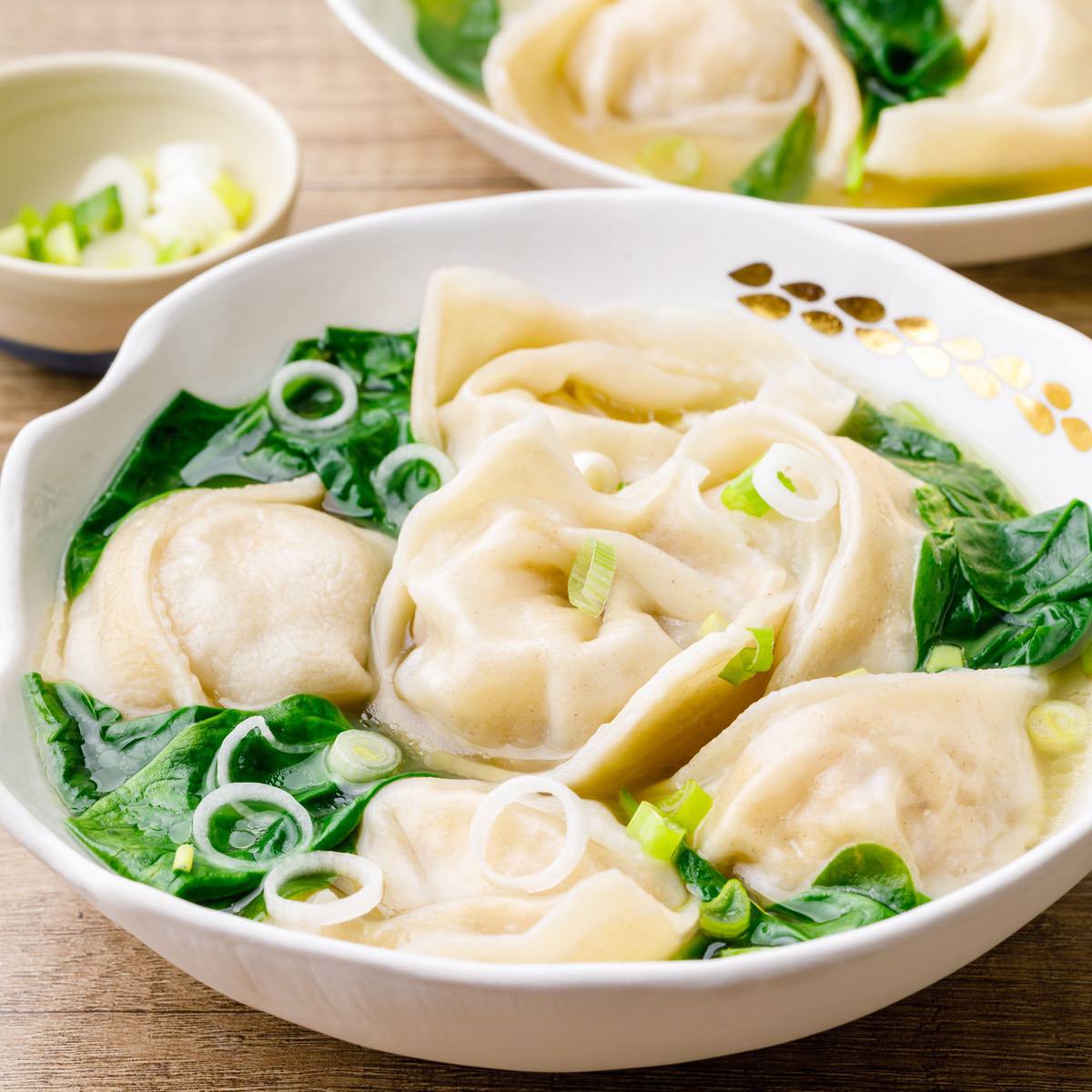 Lifechanging Bone Broth Wonton Soup (Balanced Nutrition in a Bowl