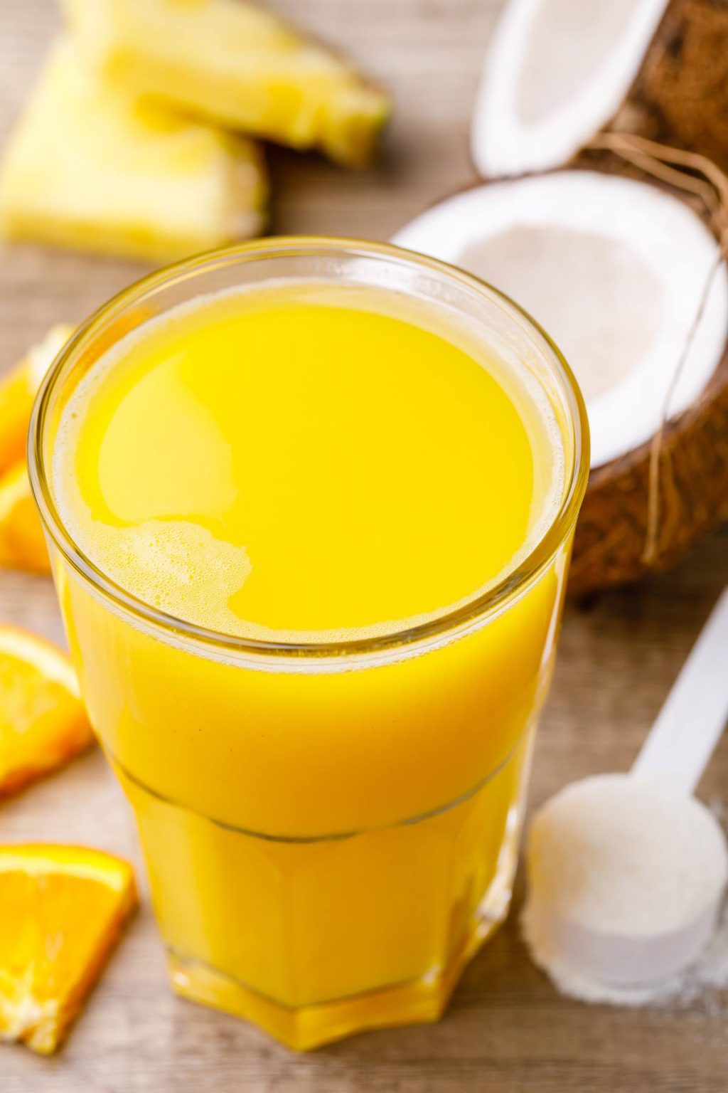 Pineapple Orange PreWorkout Drink for Sustained Energy Healthy