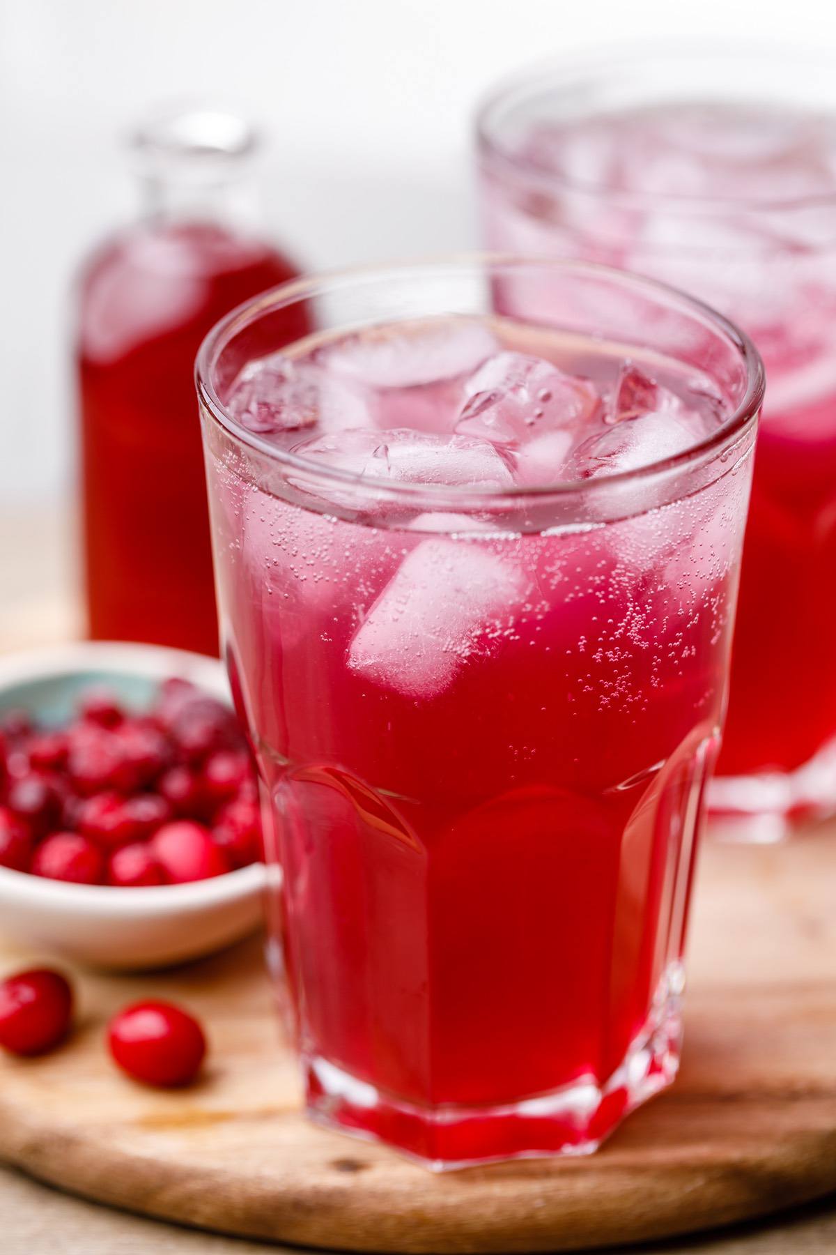 Homemade Sparkling Cranberry Juice Drink For Vibrant Health Healthy 