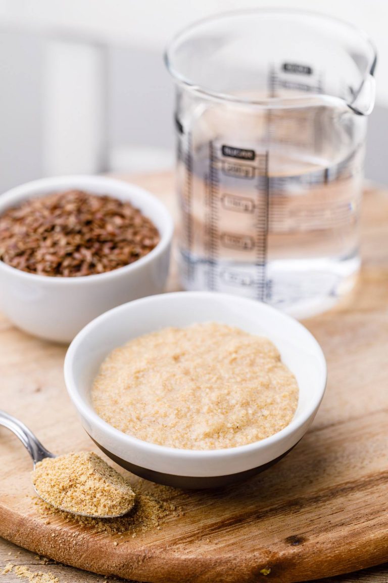 2Ingredient Flax Egg Substitute (Works Perfect for Baking!) Healthy
