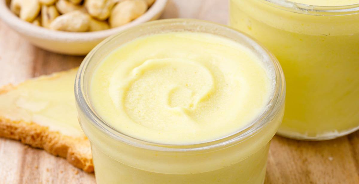 Smooth and Creamy Vegan Butter Substitute (How To) Healthy Substitute