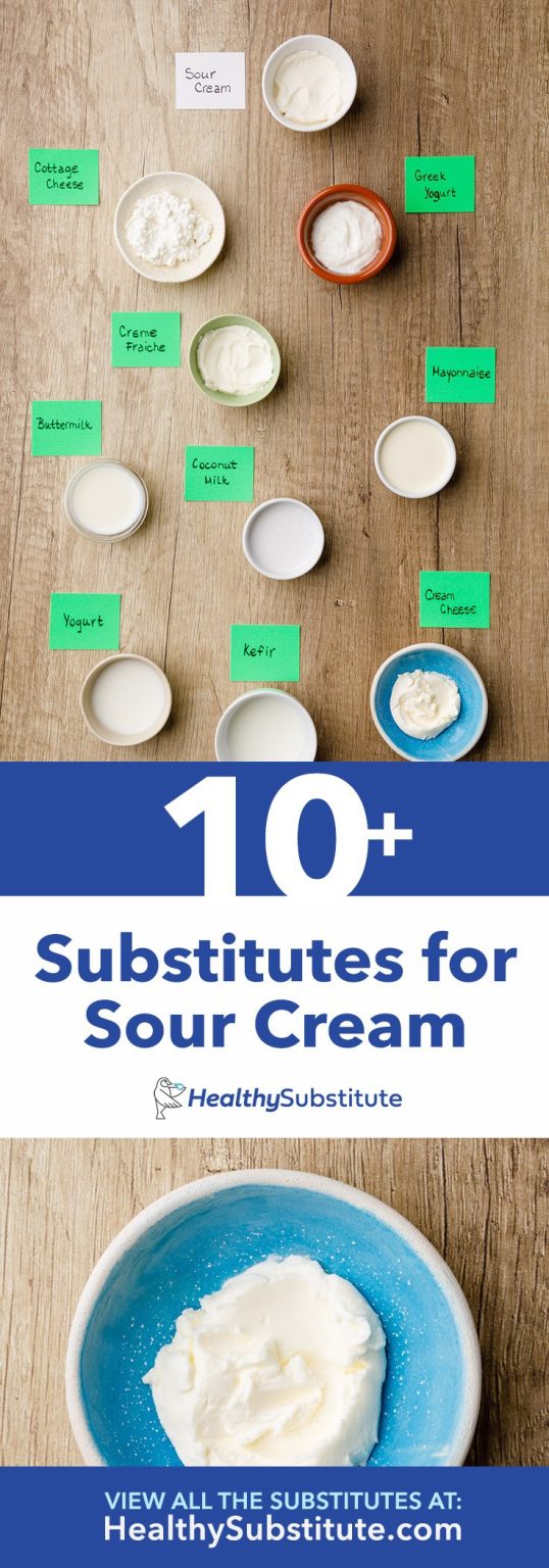 10 Sour Cream Substitutes for Tacos, Baking and Cooking - Healthy ...